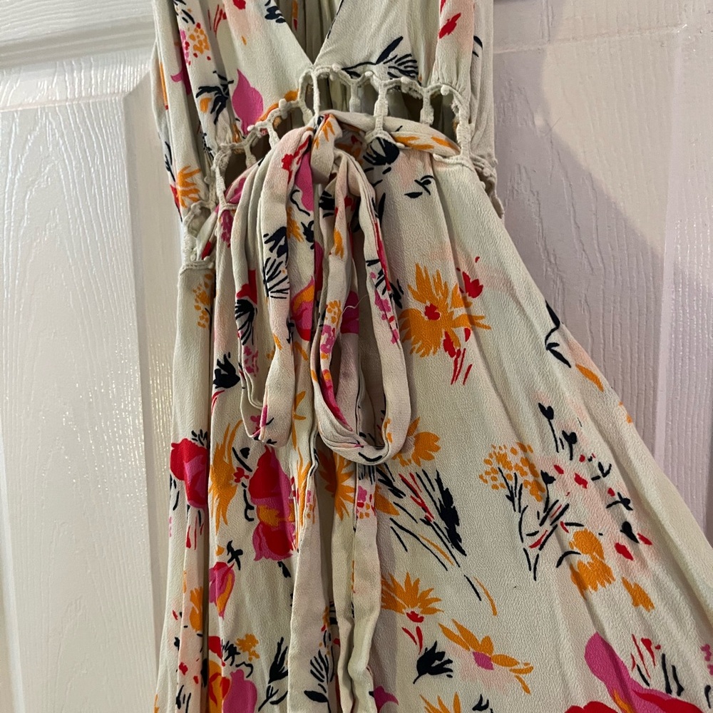 Free People Floral Maxi Dress